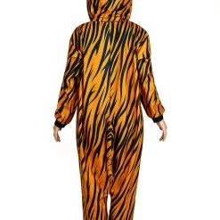 Onesie Tiger Kostume Til Voksne -kulturer og traditioner Butik onesie tiger kostume til voksne 5