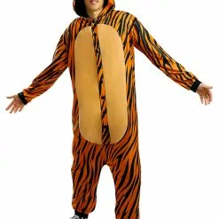 Onesie Tiger Kostume Til Voksne -kulturer og traditioner Butik onesie tiger kostume til voksne 6