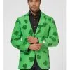 Opposuits St. Patricks Kløver Jakke Til Mænd -kulturer og traditioner Butik opposuits st patricks klover jakke til mnd