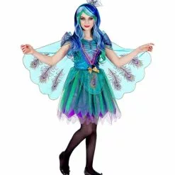 Påfugle Kostume Til Piger