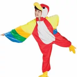 Papegøjekostume I Plys Til Børn