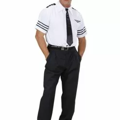 Pilot Plus Size Kostume Til Mænd -kulturer og traditioner Butik pilotkostume til mnd plus size 1