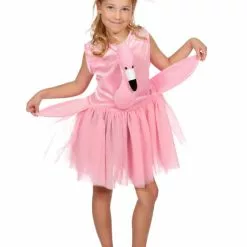 Pink Flamingo Kostume Til Børn