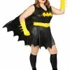 Batgirl Plus Size Kostume Til Kvinder