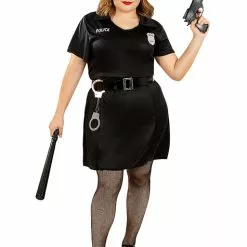 Politi Plus Size Kostume Til Kvinder