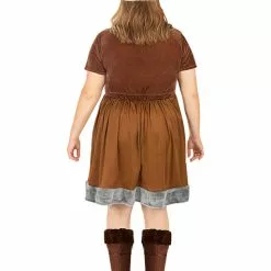 Viking Plus Size Kostume Til Kvinder -kulturer og traditioner Butik plusstorrelse viking kostume til kvinder 3
