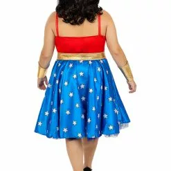 Wonder Woman Plus Size Kostume Klassisk -kulturer og traditioner Butik plusstorrelse wonder woman kostume 3