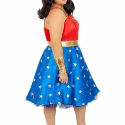 Wonder Woman Plus Size Kostume Klassisk -kulturer og traditioner Butik plusstorrelse wonder woman kostume 4