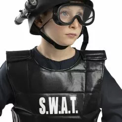 Politi SWAT Hjelm Til Drenge