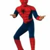 Premium Spider-Man Muskelkostume Til Drenge -kulturer og traditioner Butik premium spider man muskelkostume til drenge