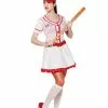 Professionel Baseball-spiller Kostume Til Kvinder -kulturer og traditioner Butik professionel baseball spiller kostume til kvinder