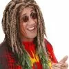 Rastafari Paryk Med Dreadlocks -kulturer og traditioner Butik rasta paryk med blonde highlights