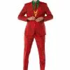 Rødt Joker Kostume - Suitmeister -kulturer og traditioner Butik rodt joker kostume suitmeister