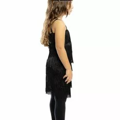 Sort Flapper Kostume Til Piger -kulturer og traditioner Butik sort flapper kostume til piger 2