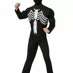 Sort Spiderman Ultimate Spiderman Deluxe Kostume Til Børn