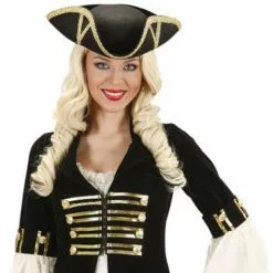 Sort Trekantet Generalhat -kulturer og traditioner Butik sort trekantet generalhat 2