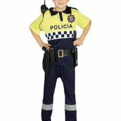 Spansk Traffikpoliti-kostume Til Børn