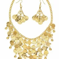 Sæt Med Sigøjnerøreringe Og -halskæde Til Kvinder