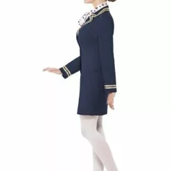 Blåt Stewardesse Kostume Til Kvinder -kulturer og traditioner Butik stewardessekostume 2