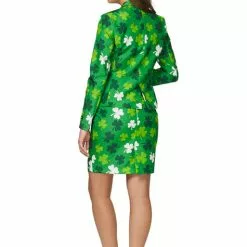 Suitmaster St. Patrick's Day Kløver Jakkesæt Til Kvinder -kulturer og traditioner Butik suitmaster st patricks day klover jakkest til kvinder 1