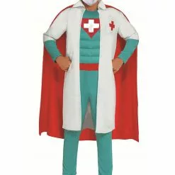 Superhelt Læge Kostume Til Mænd