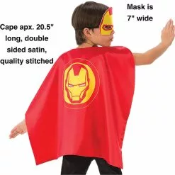 The Avengers Kappesæt Til Børn: Iron Man, Captain America, Thor Og Spider-Man -kulturer og traditioner Butik the avengers kappest til born iron man captain america thor og spider man 9