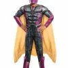 The Avengers Muskuløst Vision Kostume Til Drenge