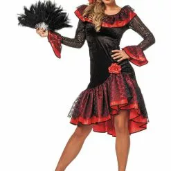 Traditionel Spansk Kvinde Kostume