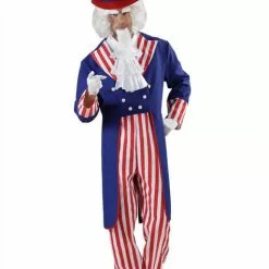 Uncle Sam Kostume Til Mænd