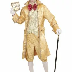 Venetiansk Gentleman Kostume Til Mænd